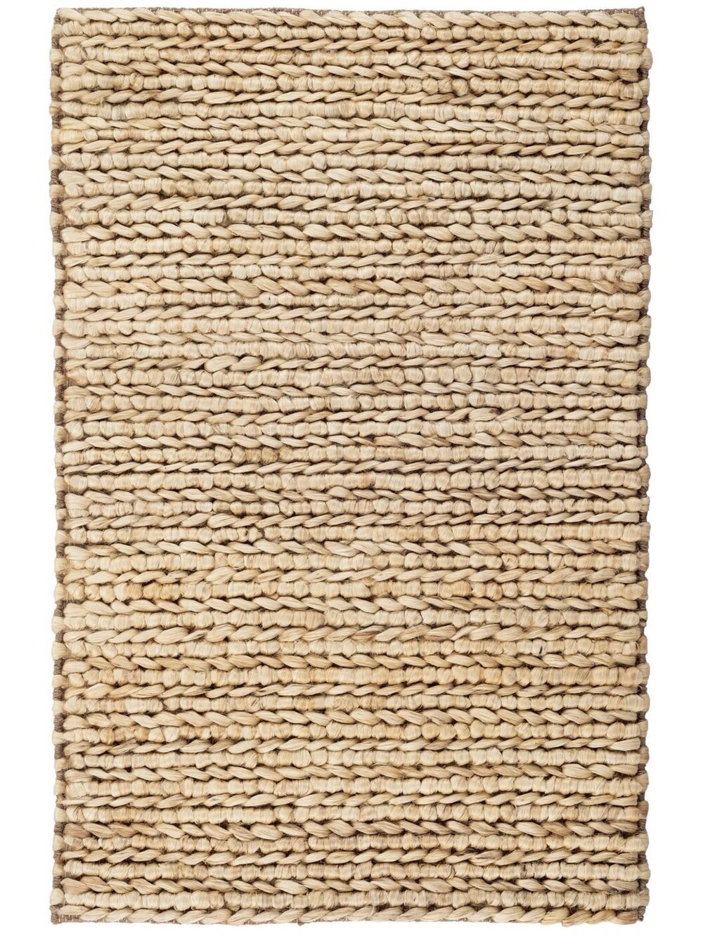 Annie Selke Jute Handwoven Rug | Natural Rug Size 2'6"x8'